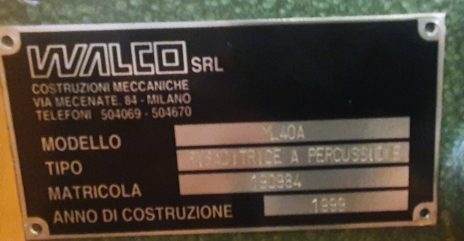 RIBADITRICE A PERCUSSIONE in vendita - foto 5