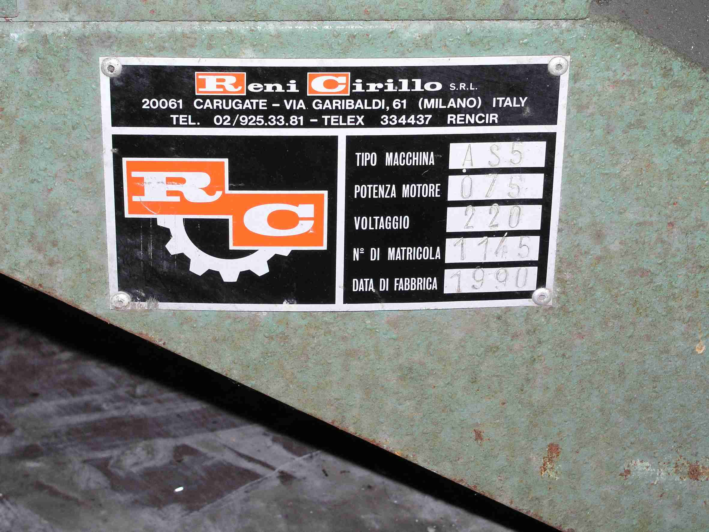Ascigatore vibratore Reni Cirillo in vendita - foto 3