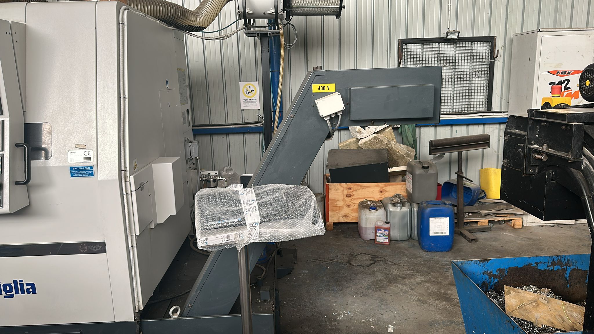 VENDO TORNIO CNC MARCA BIGLIA MOD. B620 YS  in vendita - foto 2