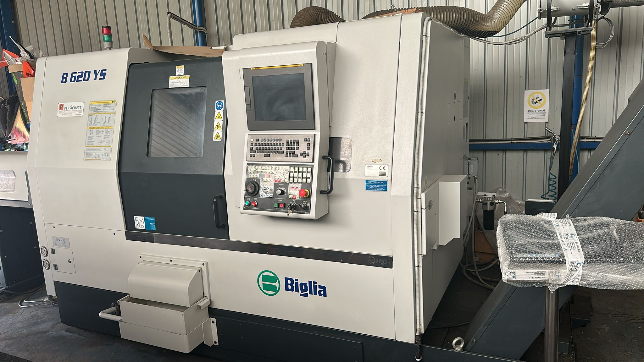 VENDO TORNIO CNC MARCA BIGLIA MOD. B620 YS  in vendita - foto 1