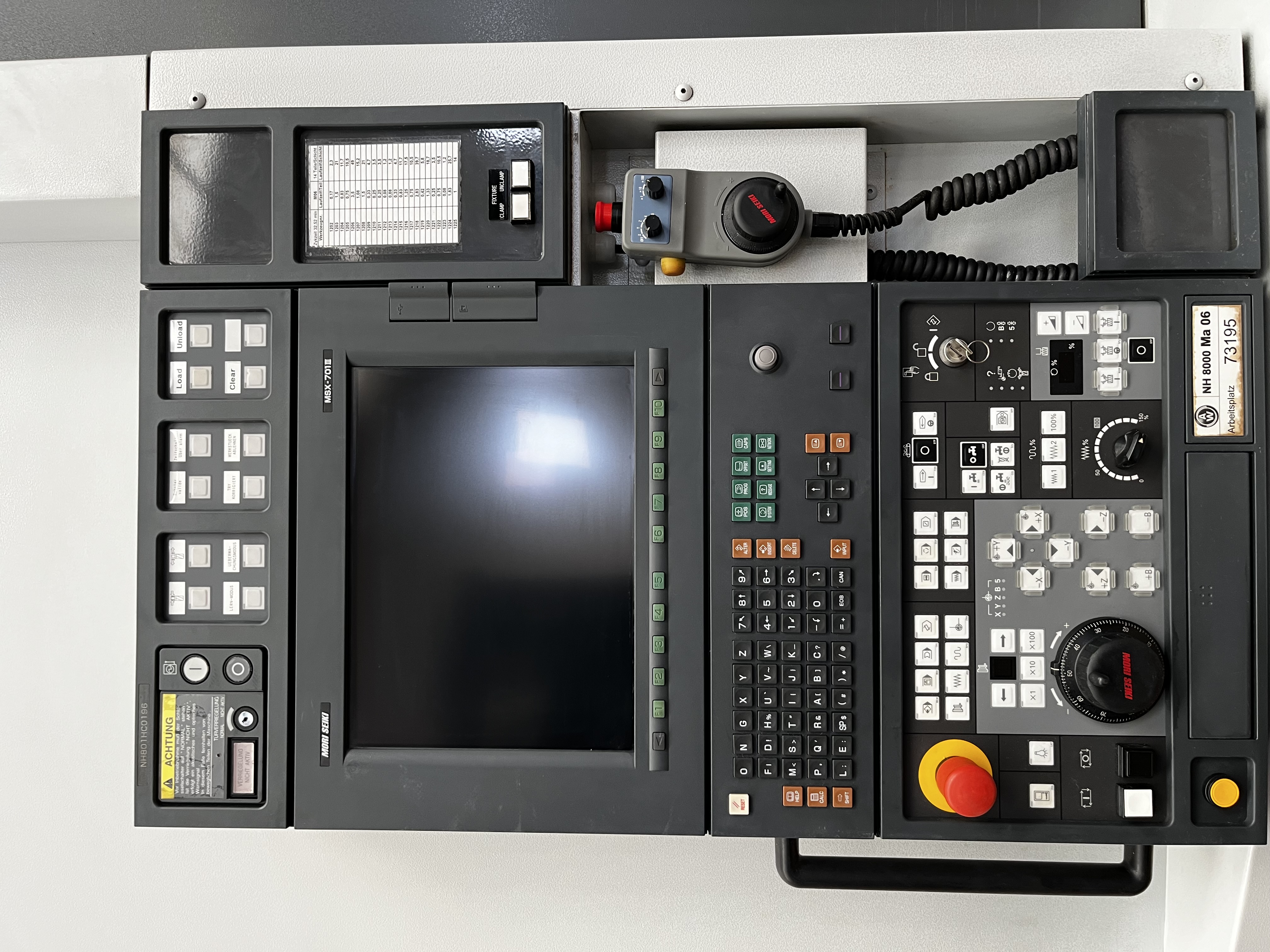 MORI SEIKI NH8000DCG 2 PALLET in vendita - foto 2