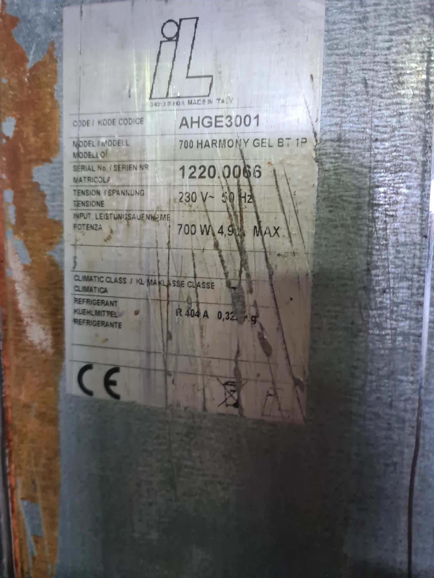 Freezer inox a colonna 700 lt usato in vendita - foto 4