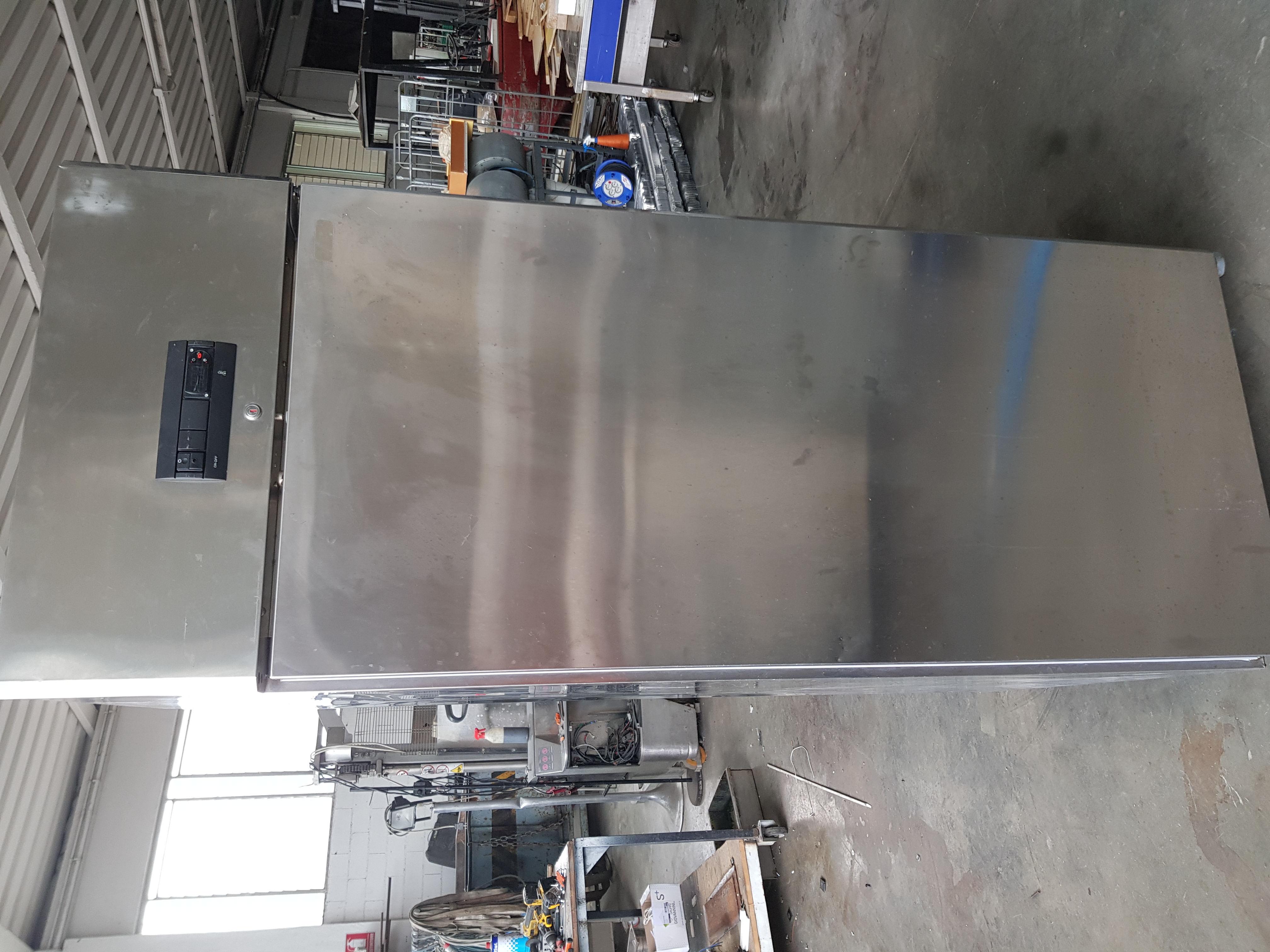 Freezer colonna in inox 700 lt usato in vendita - foto 6