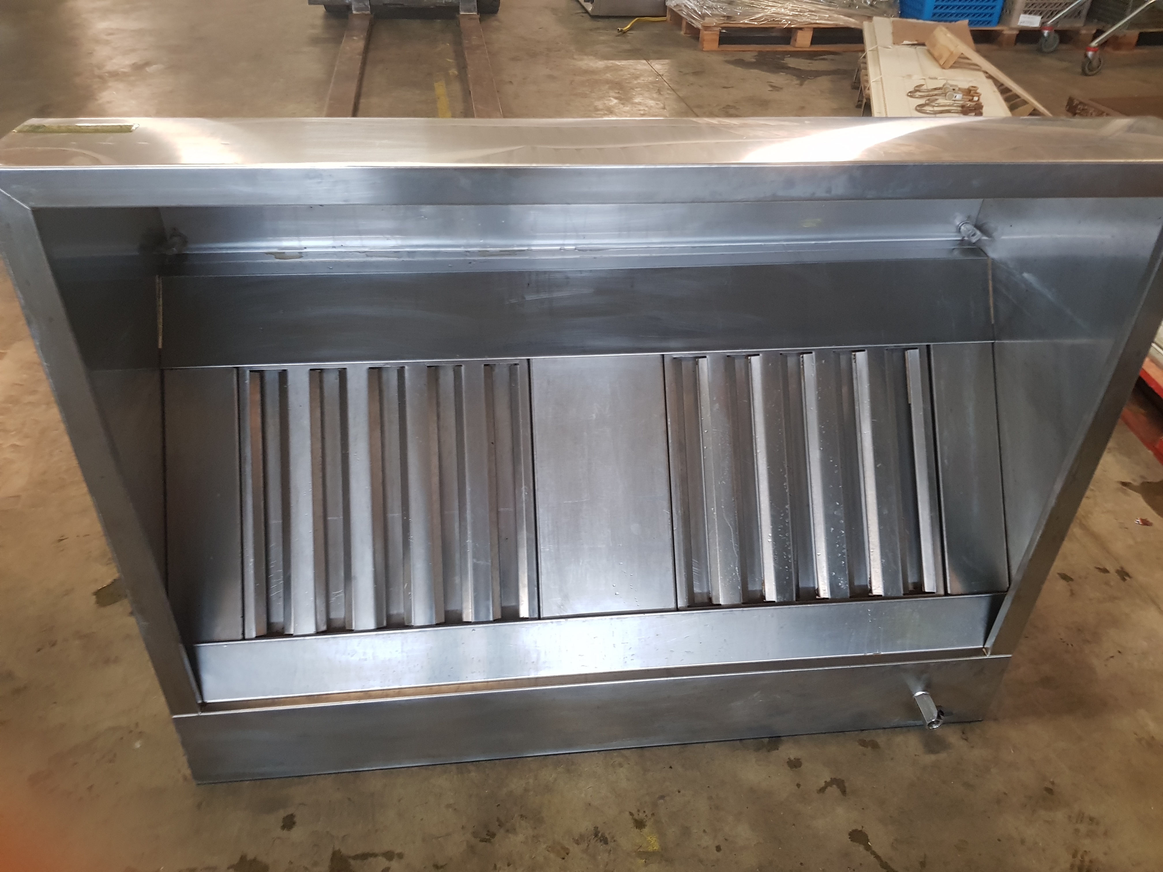 Cappa aspirante in inox usata in vendita - foto 1
