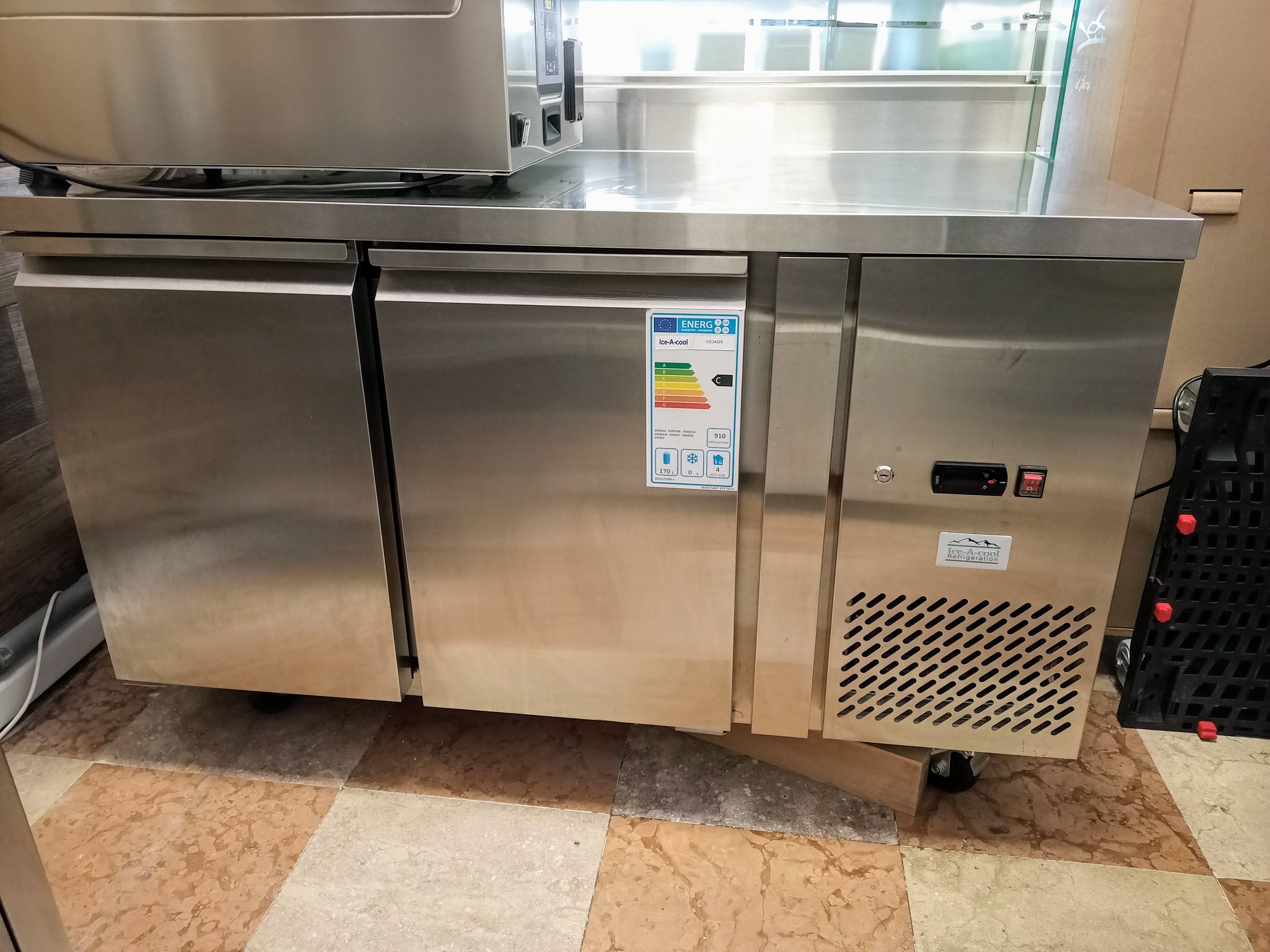 Tavolo refrigerato inox 2 ante NUOVO in vendita - foto 1