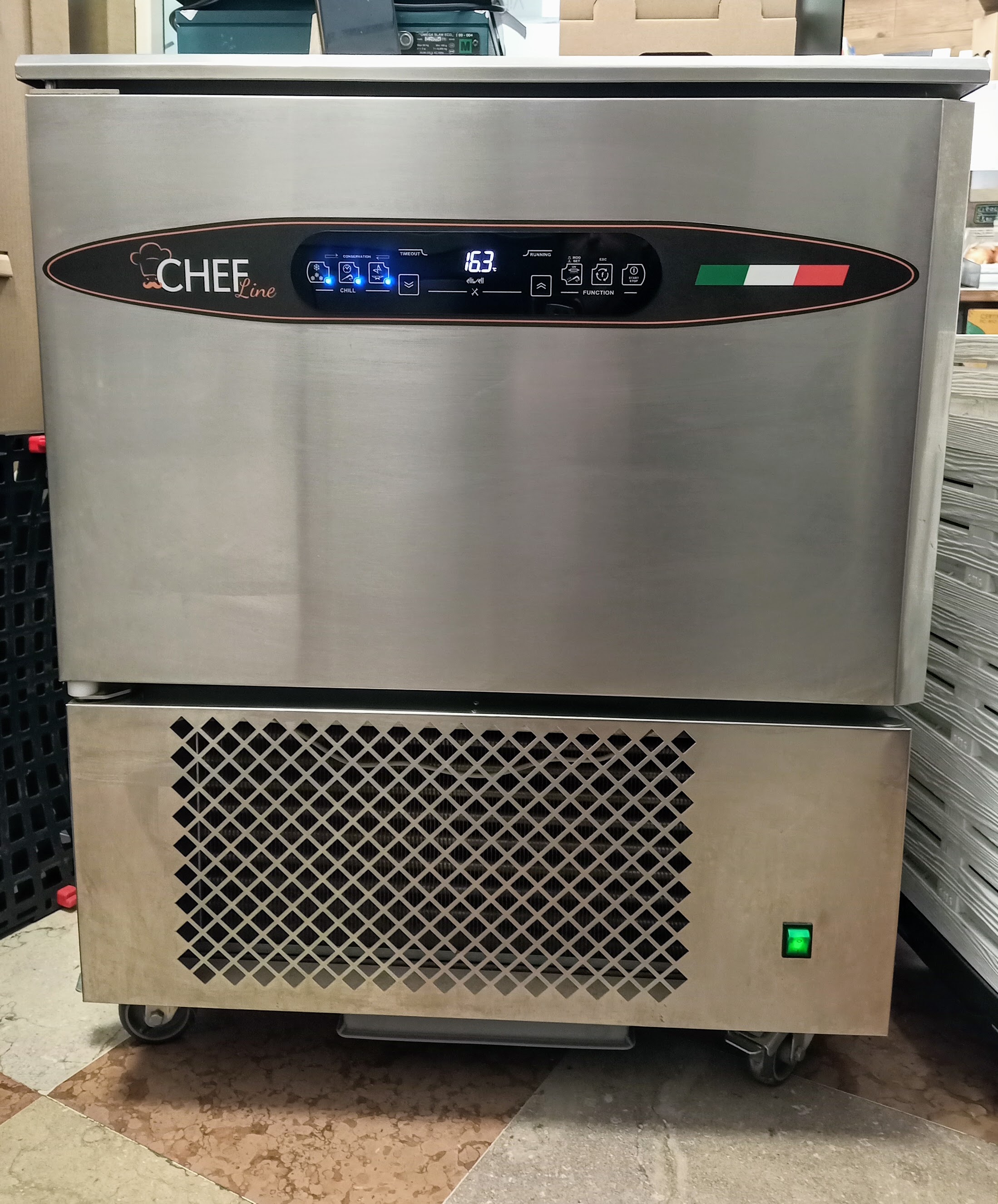 Abbattitore Tecnodom inox 5 teglie PARI AL NUOVO in vendita - foto 1