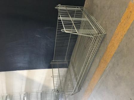 CESTI IMPILABILI ACCIAIO ZINCATO in vendita - foto 2