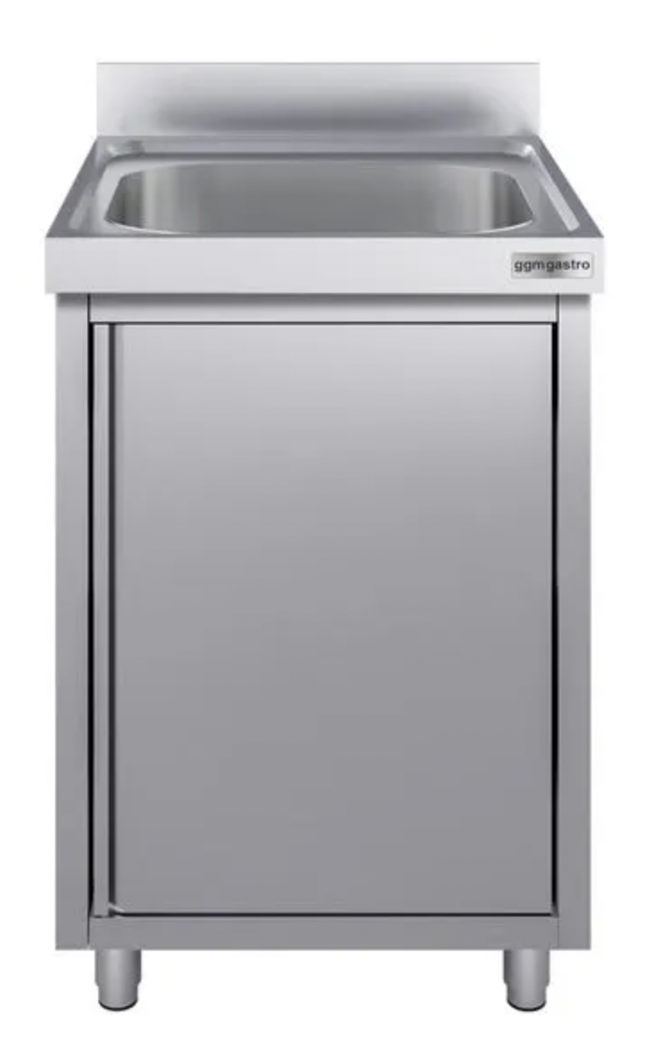 Lavello inox con miscelatore in vendita - foto 1