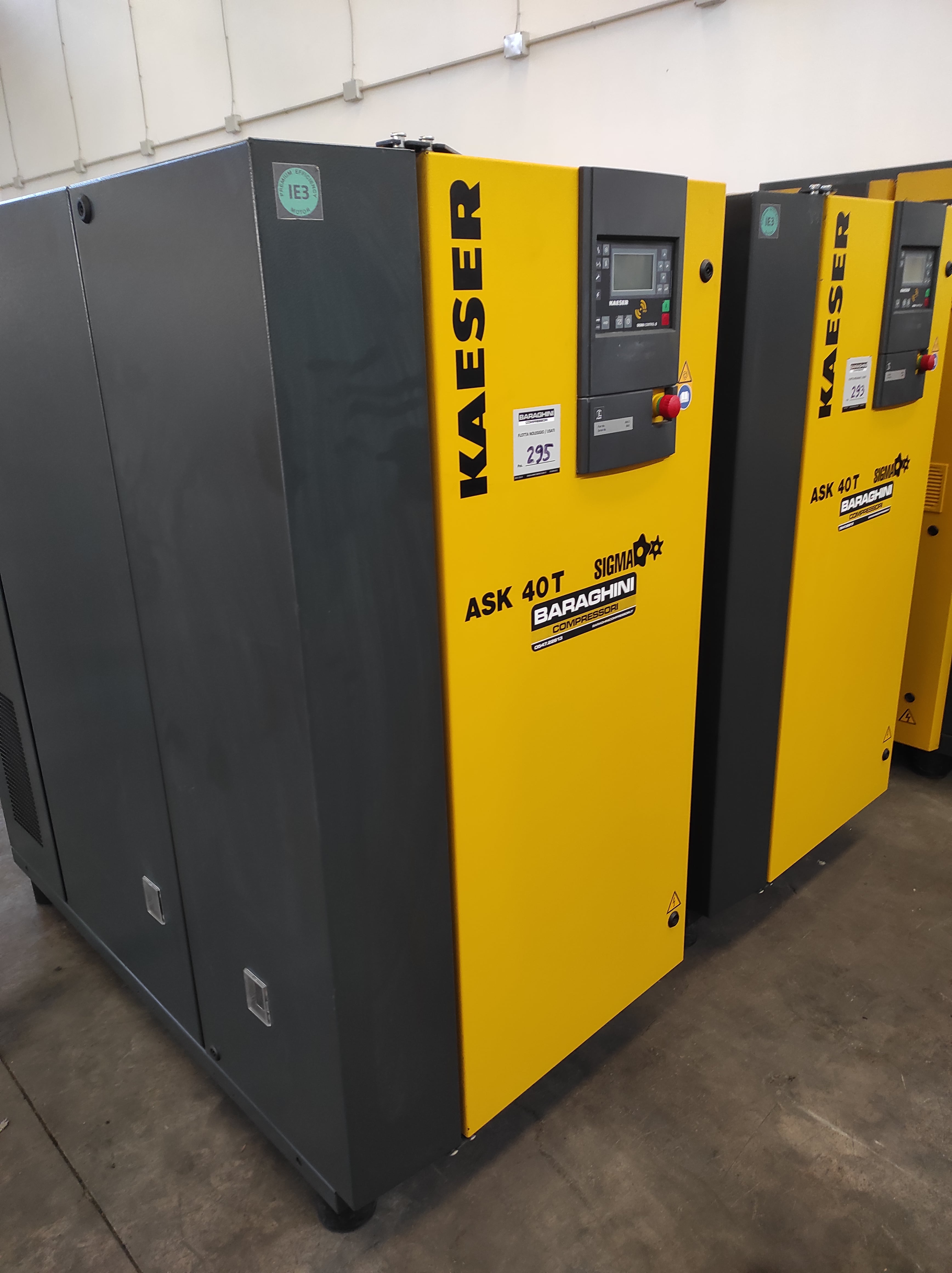 COMPRESSORE A VITE KAESER ASK40 T SC2 - 22KW in vendita - foto 3