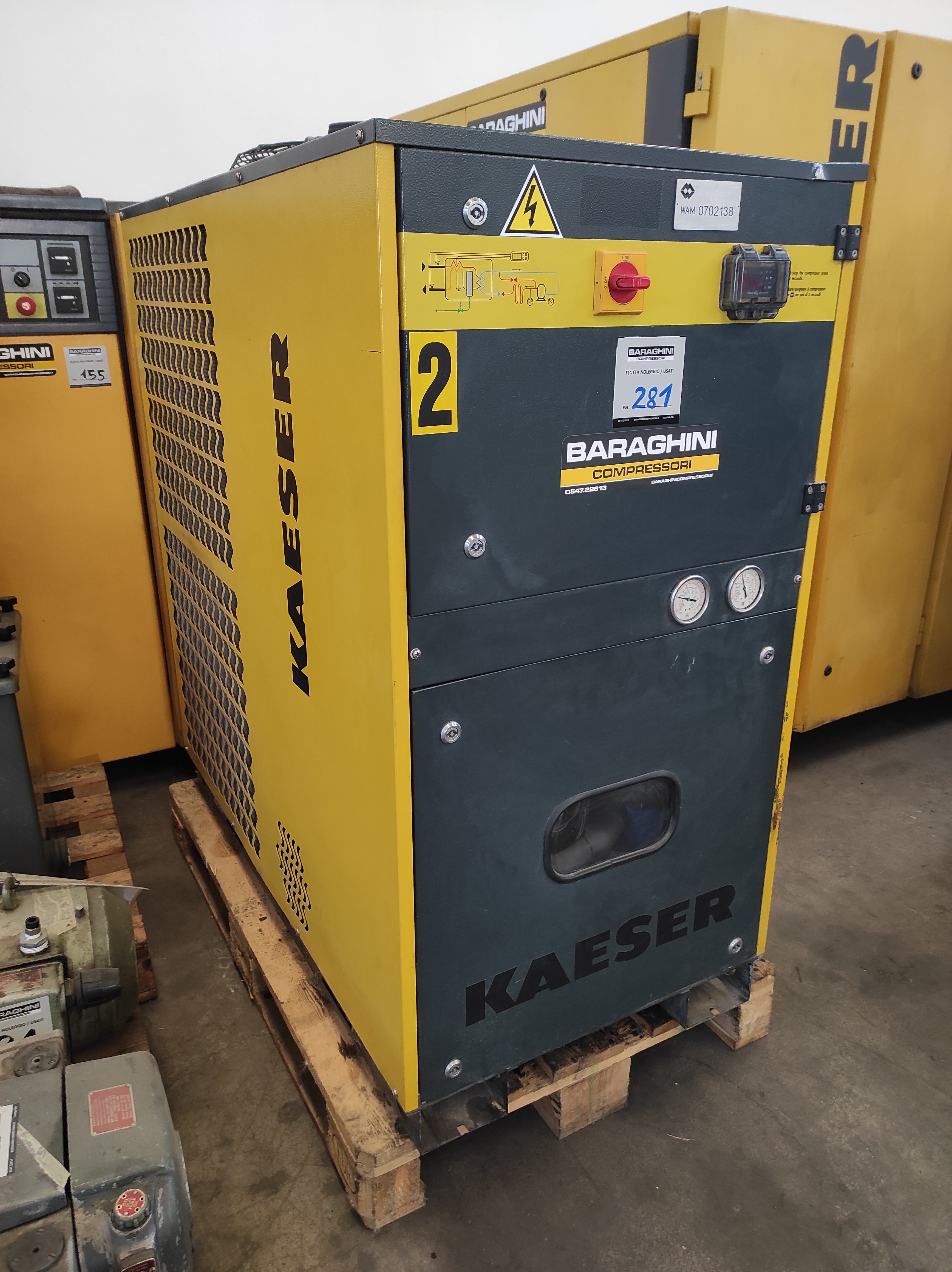 Essiccatore Kaeser KDD280 - 28.000 lt/min in vendita - foto 2