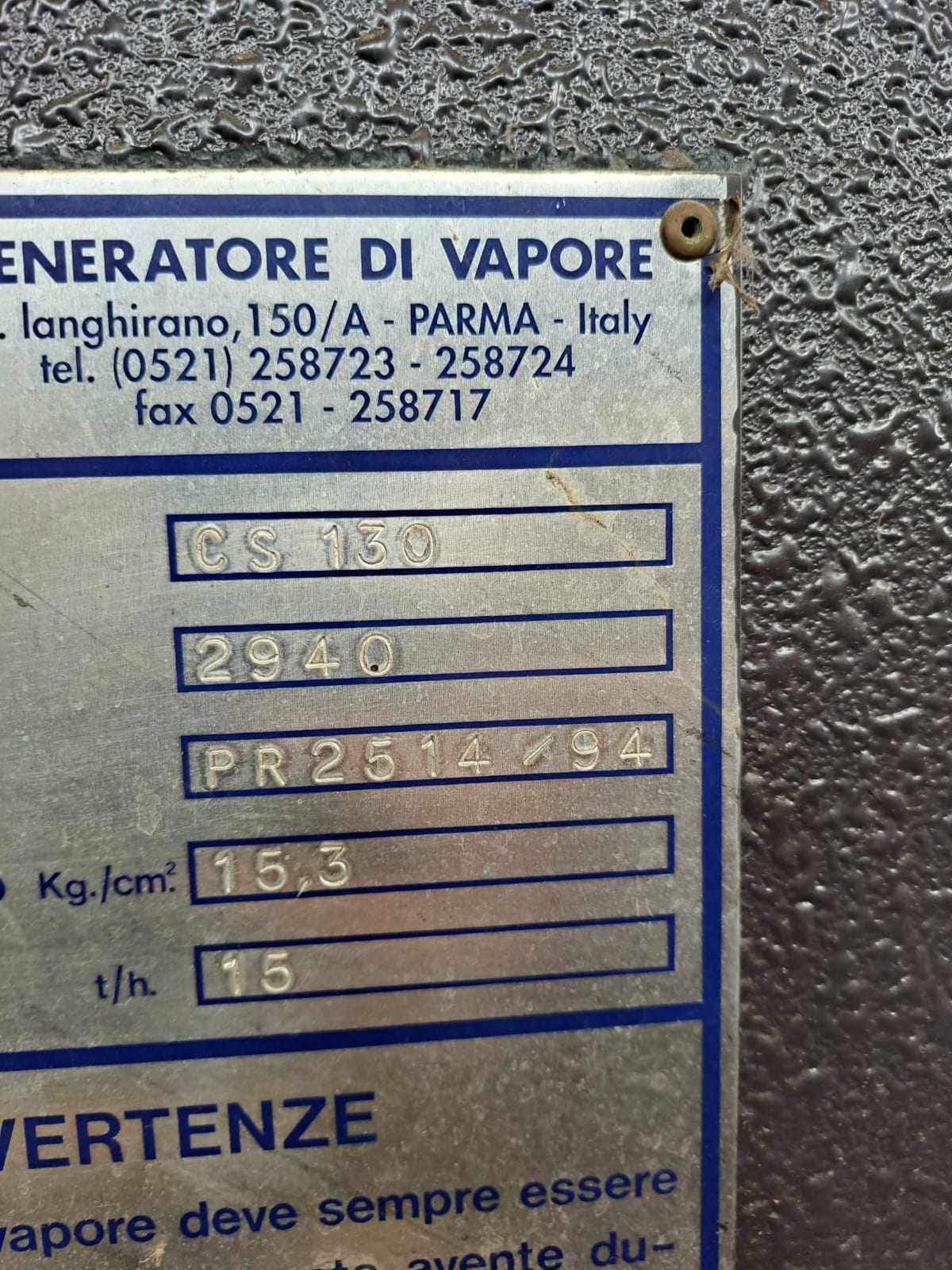 Caldaia a vapore in vendita - foto 5