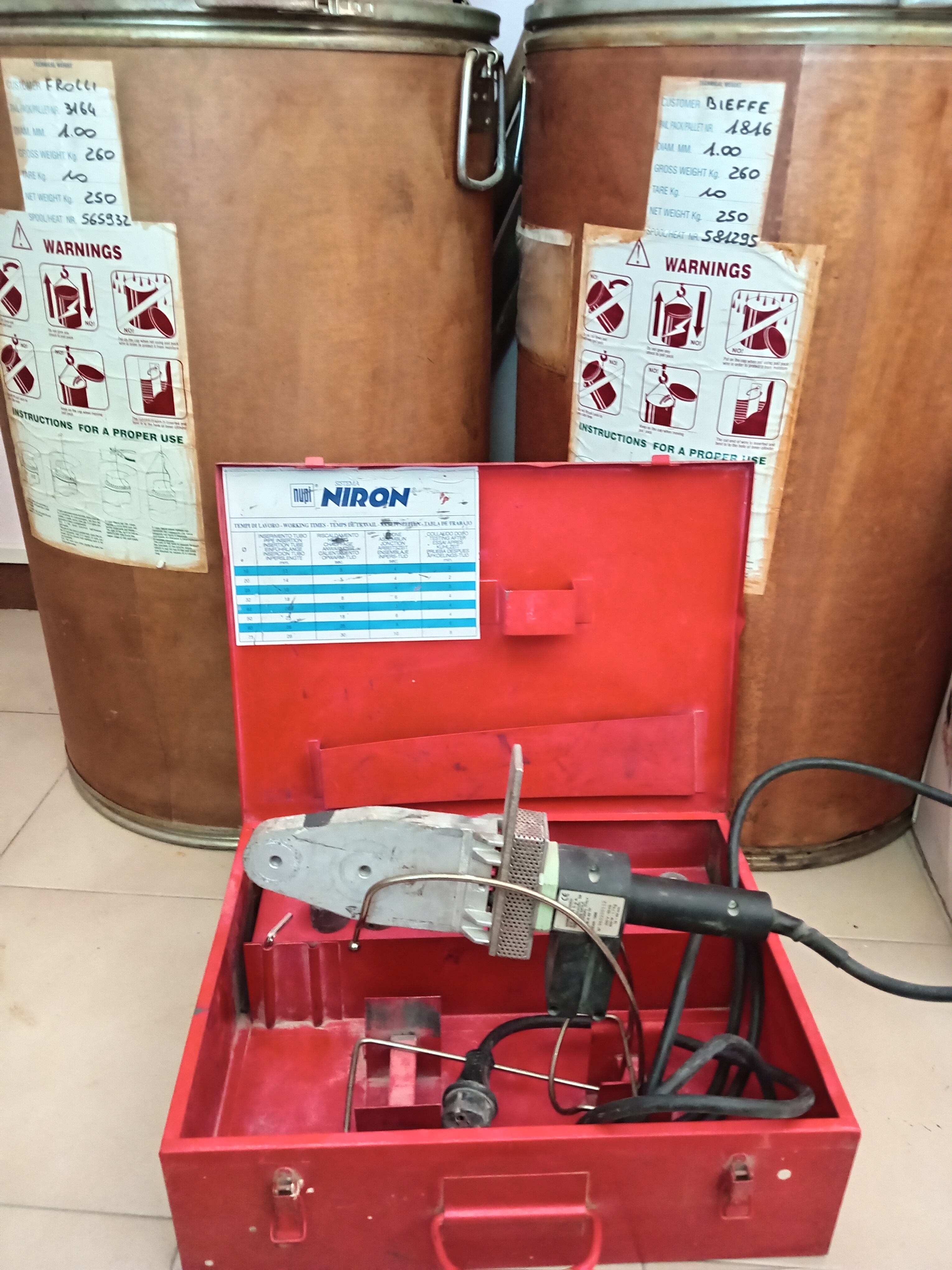 Polifusore termico Niron 800W  in vendita - foto 2