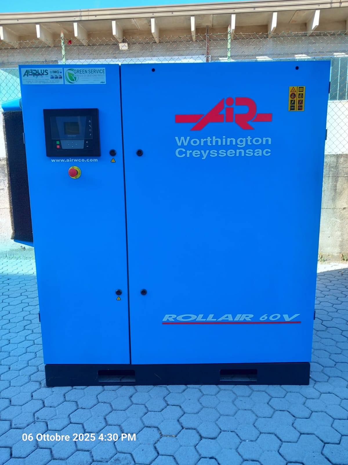 ROLLAIR 60 V IVR – 45 kW/60 HP–Fino a 10 ba–7.860 l/min in vendita - foto 1