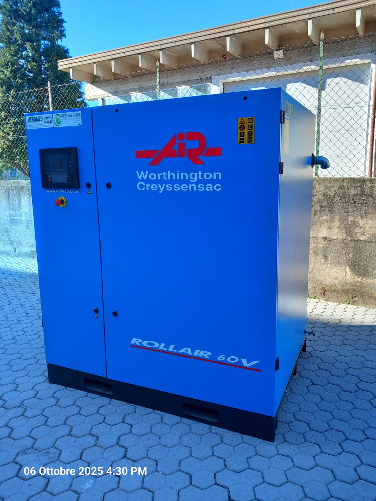 ROLLAIR 60 V IVR – 45 kW/60 HP–Fino a 10 ba–7.860 l/min in vendita - foto 2