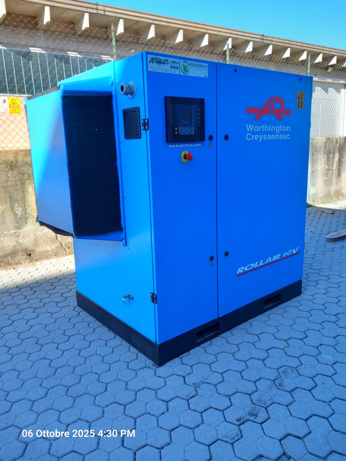 ROLLAIR 60 V IVR – 45 kW/60 HP–Fino a 10 ba–7.860 l/min in vendita - foto 6