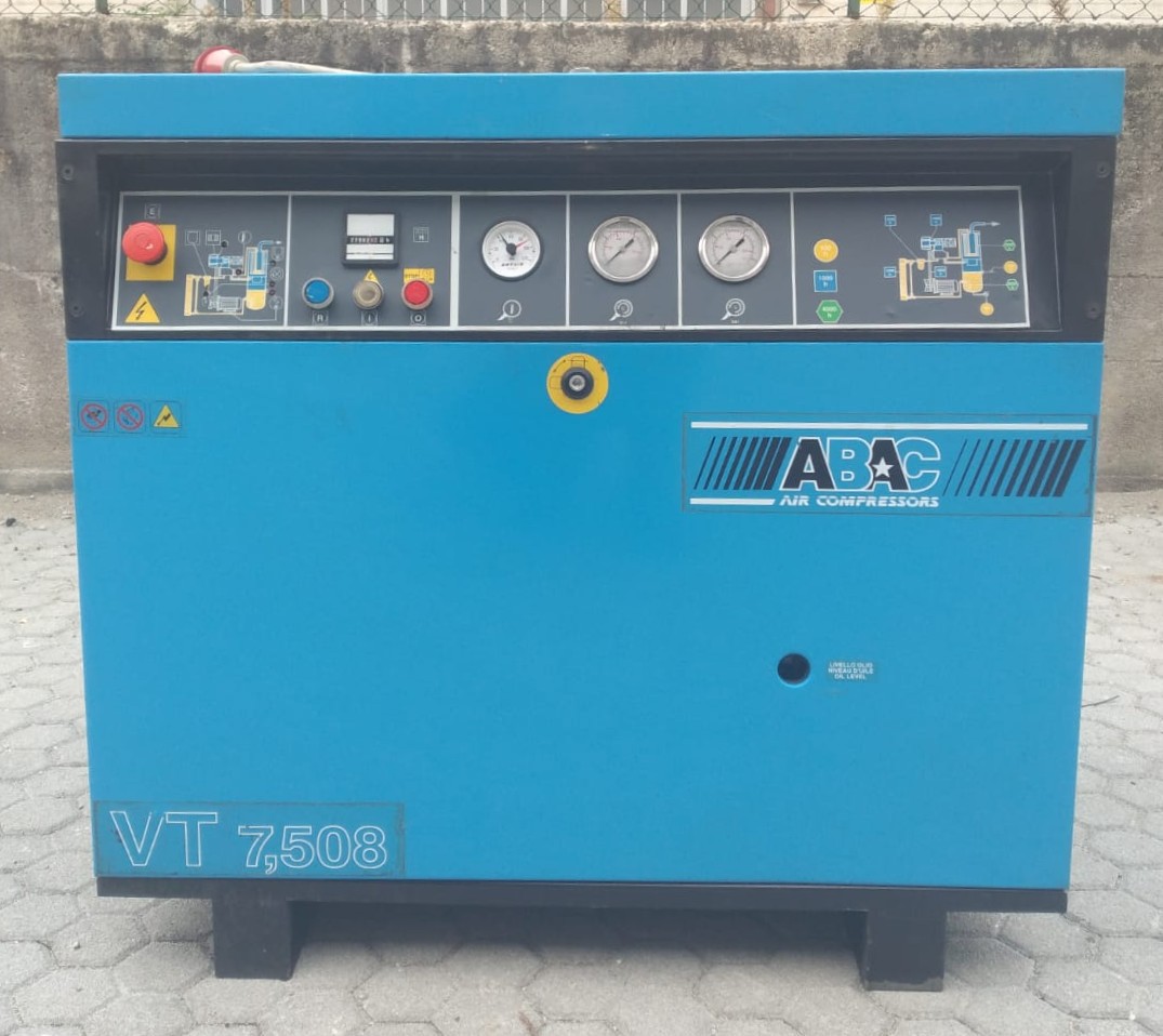 COMPRESSORE ABAC VT 7,5 - KW 5,5 HP 7,5 in vendita - foto 1