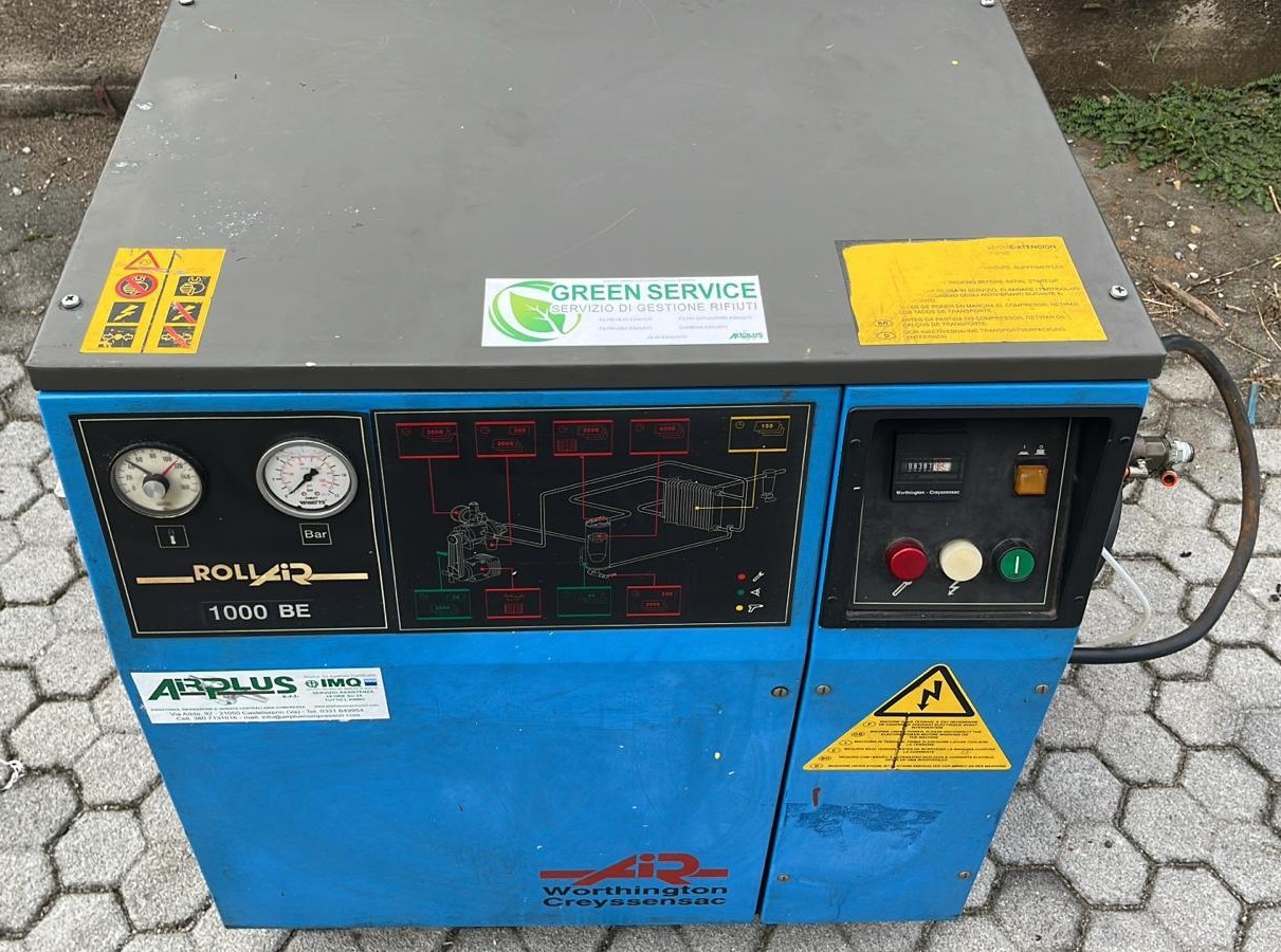 Worthington ROLLAIR 1000 – 7,5 kW / 10 HP – 10 bar  in vendita - foto 2