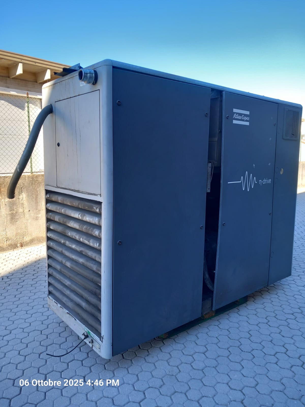 ATLAS CO. GA75VSD–75 kW/100 HP–Fino a 13 bar–12.720 l/m in vendita - foto 5