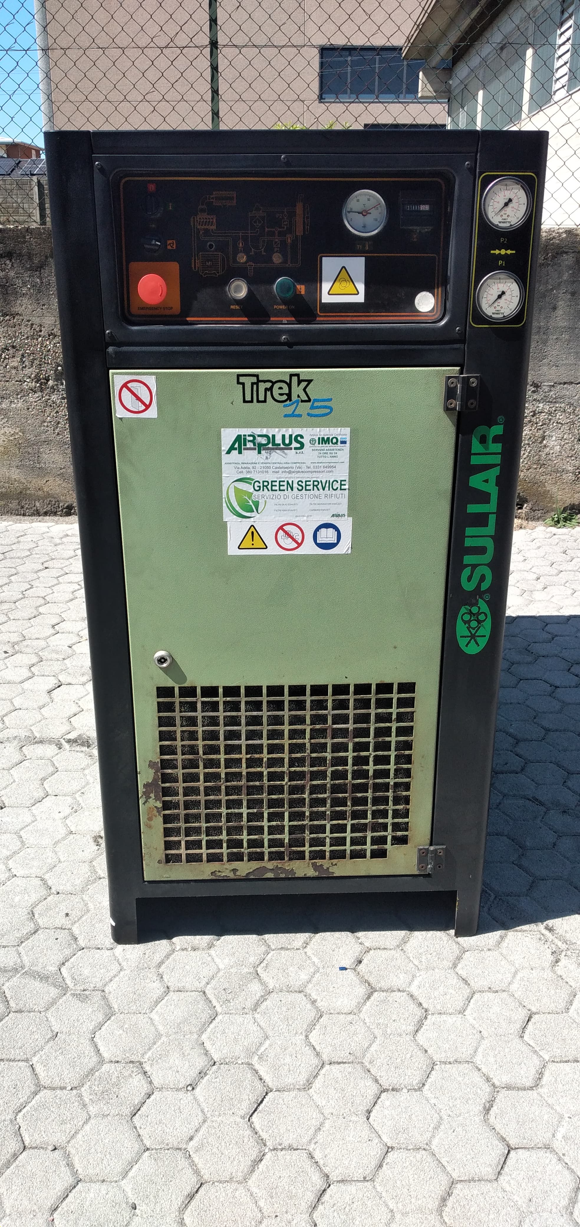 SULLAIR TREK 15  – 15 kW / 20 HP – 10 bar – 2020 l/min in vendita - foto 1