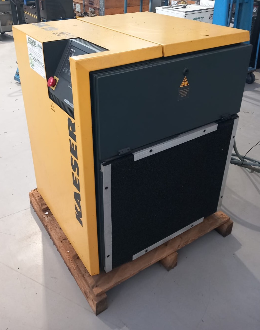 KAESER SK19 – 11 kW / 15 HP – 10 bar – 1800 l/min in vendita - foto 4