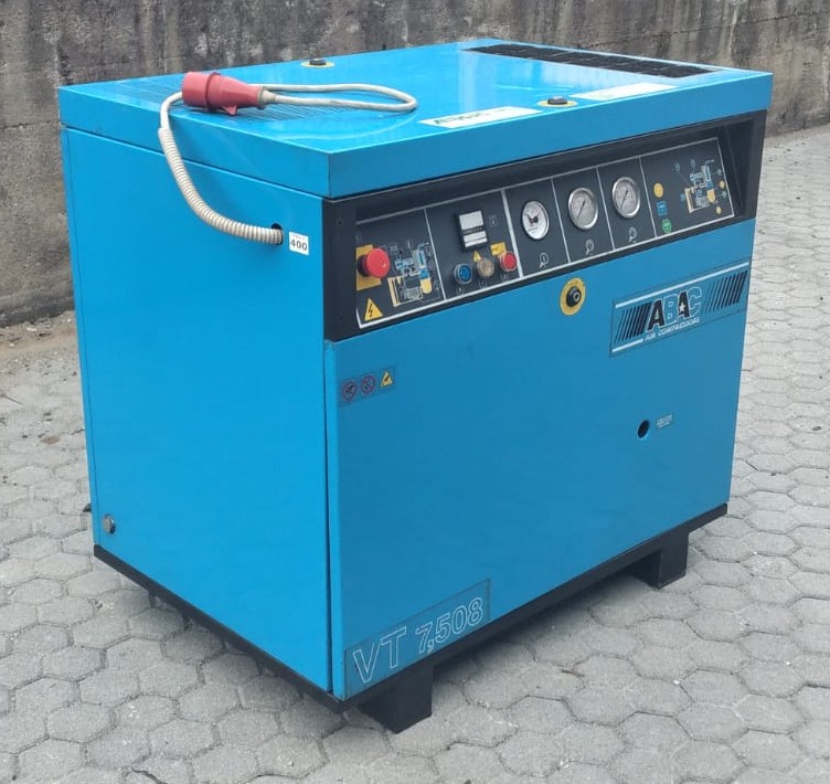 COMPRESSORE ABAC VT 7,5 - KW 5,5 HP 7,5 in vendita - foto 2