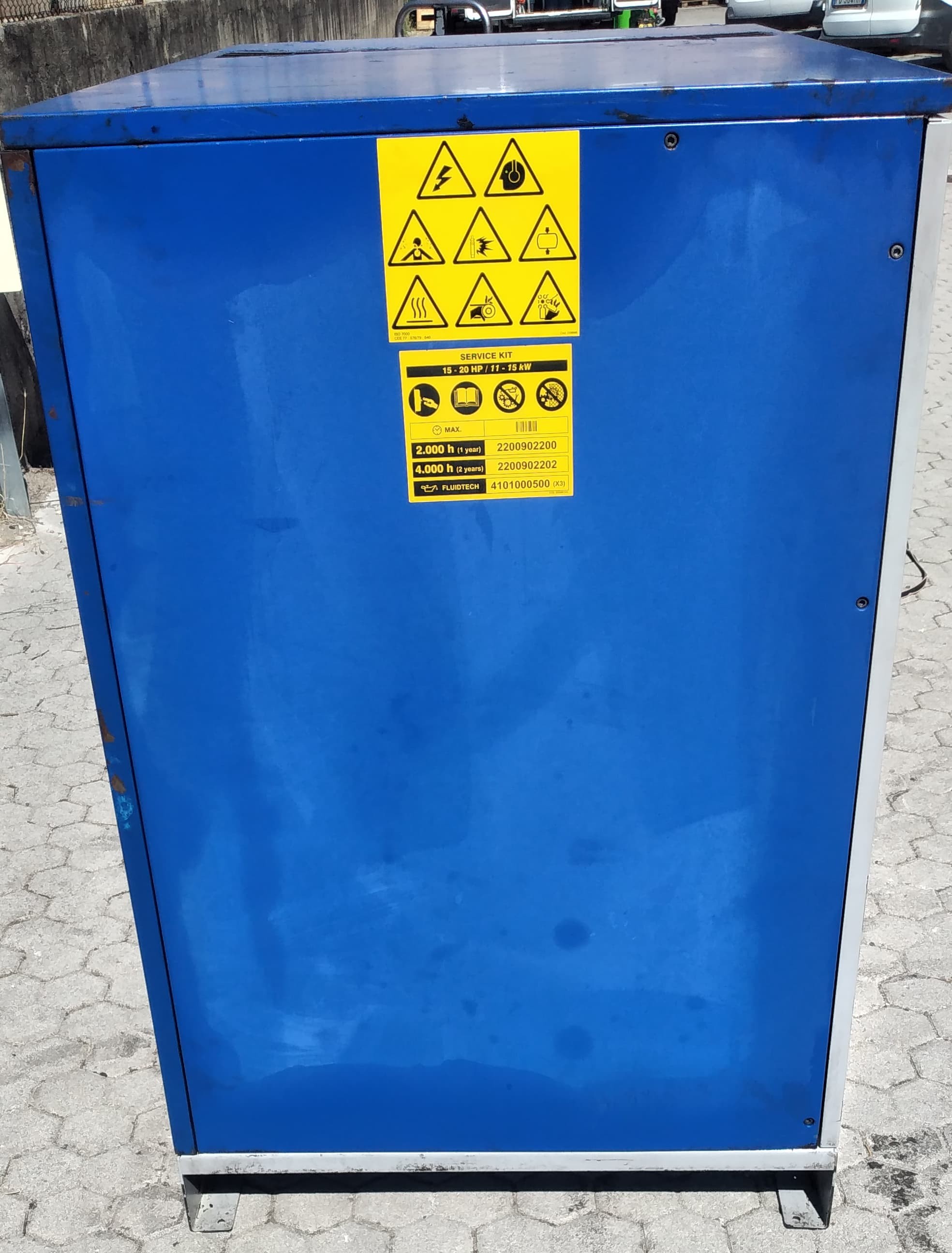 CECCATO CSB 20 – 15 kW / 20 HP – 10 bar – 2200 l/min in vendita - foto 2