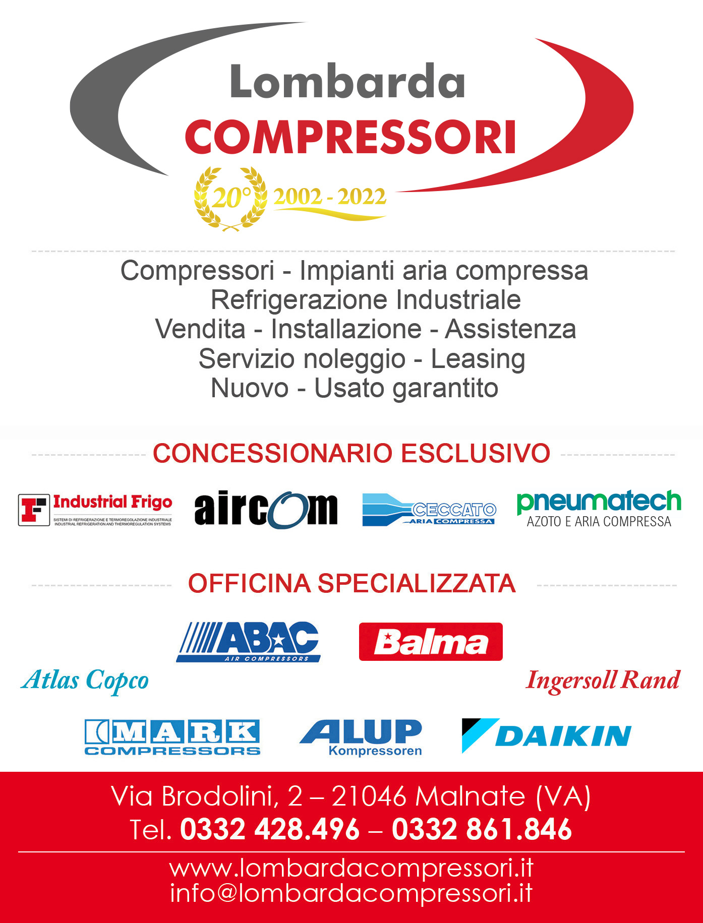 COMPRESSORE USATO WORTHINGTON RLR 30 V INVERTER in vendita - foto 2