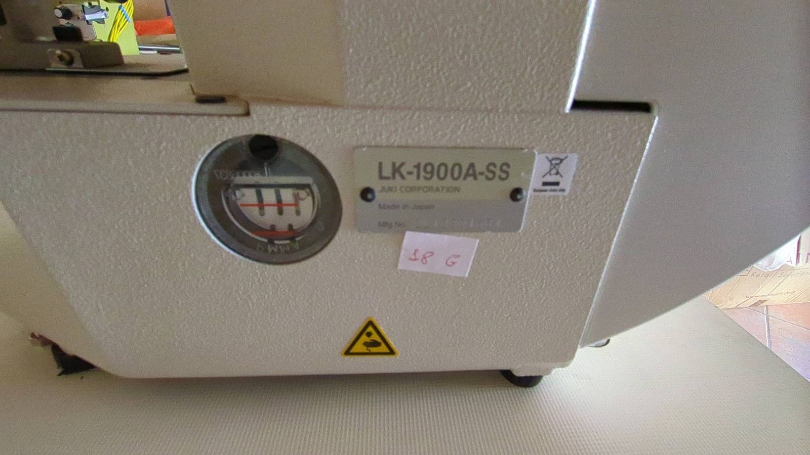 BARTACKING MACHINE MOD. LK 1900A-SS JUKI CORPORATION in vendita - foto 2