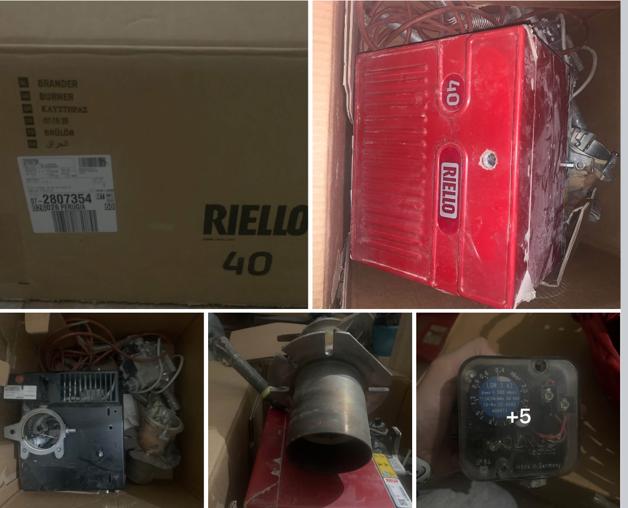 Bruciatore riello  in vendita - foto 1