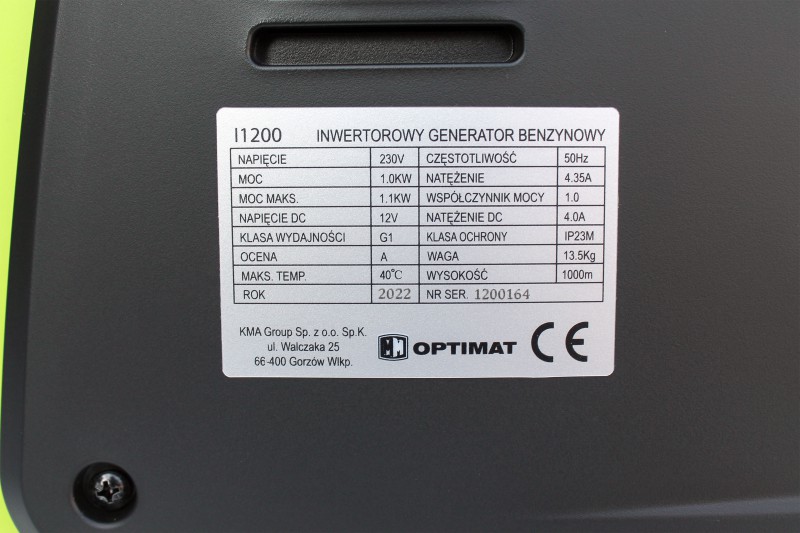 Generatore Valigia Inverter Optimat Smart Energy I1200 in vendita - foto 6