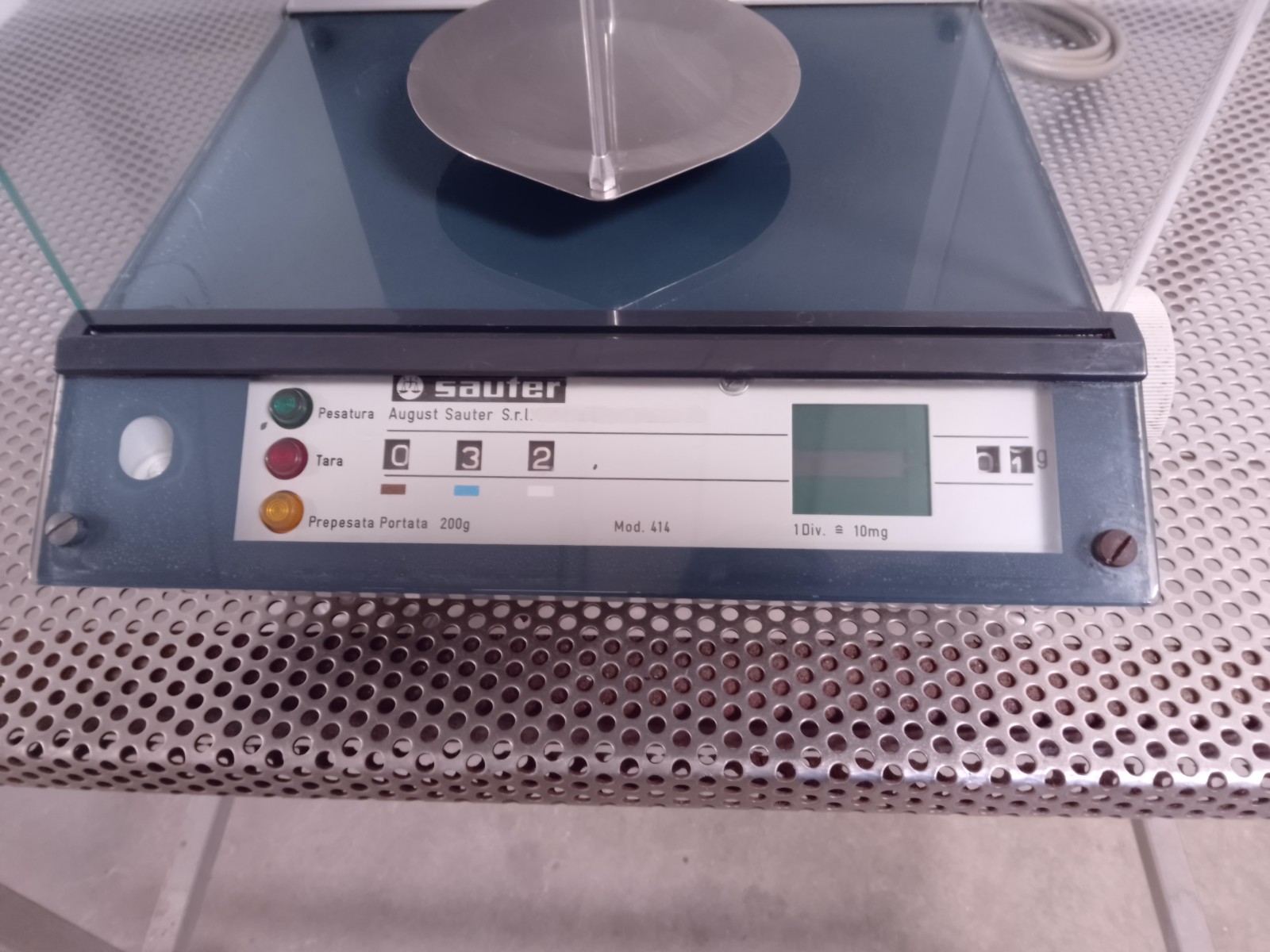 BILANCIA ANALITICA - SAUTER - ASE 414/14 (LAB-BIL-28) in vendita - foto 5