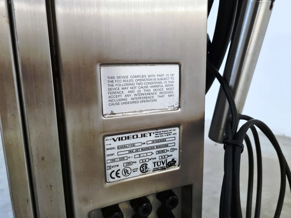 STAMPANTE GETTO INK – VIDEOJET –  EXCEL 170I (STA-48) in vendita - foto 4