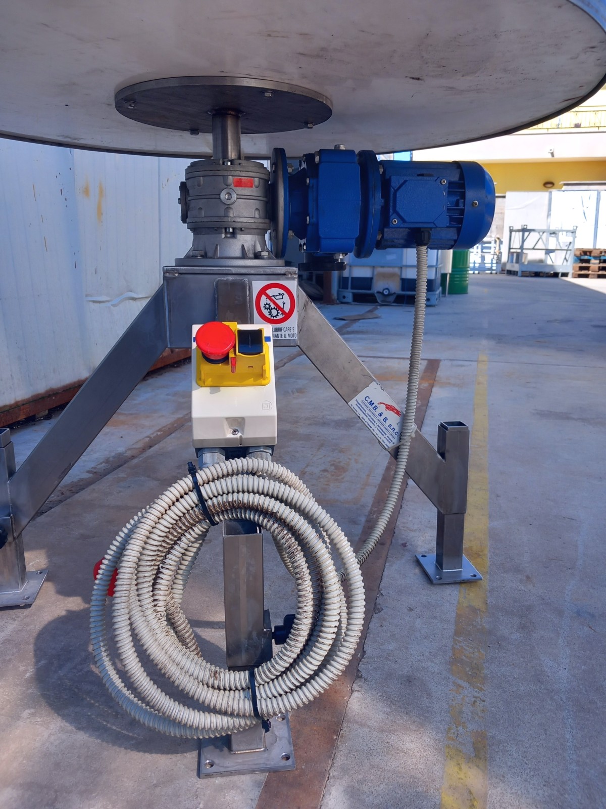 TAVOLO ROTANTE DIA.1000 MM - C.M.B. & B.(MF-PK-TAVR-93) in vendita - foto 2