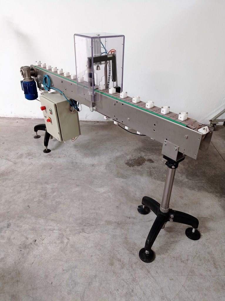 NASTRO TRASPORTATORE - TAPPATTRICE PNEUMATICA (NAS-325) in vendita - foto 3