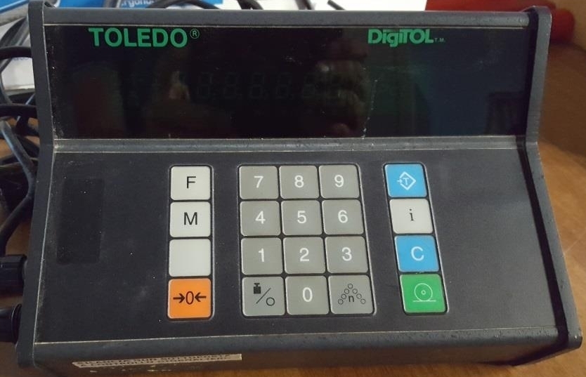 SIST. PESATURA TOLEDO SCALE - 8142 - 8522A (LAB-BIL-11) in vendita - foto 4
