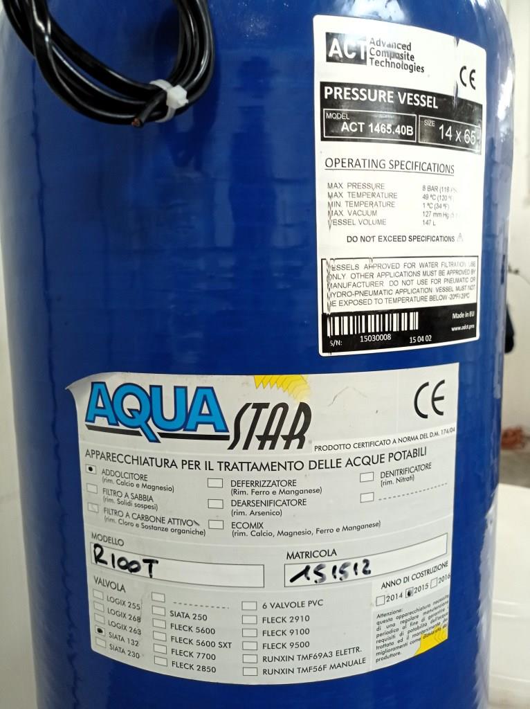 TRATTAMENTO ACQUE – AQUA STAR R100T (DEM-3) in vendita - foto 3