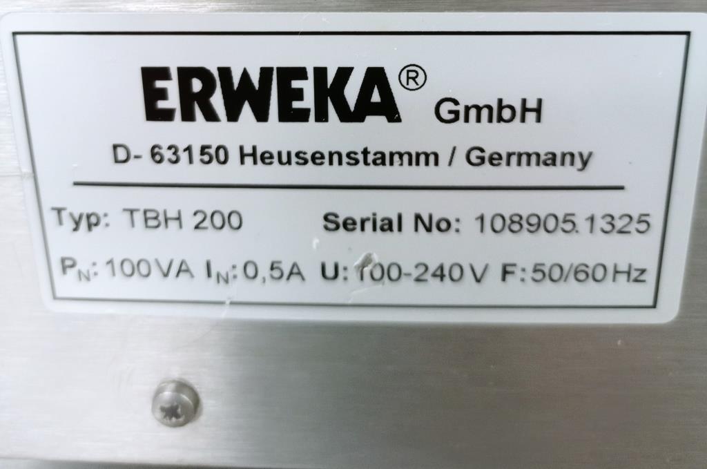 DUROMETRO PER COMPRESSE – ERWEKA TBH 200 (COMP-14) in vendita - foto 4