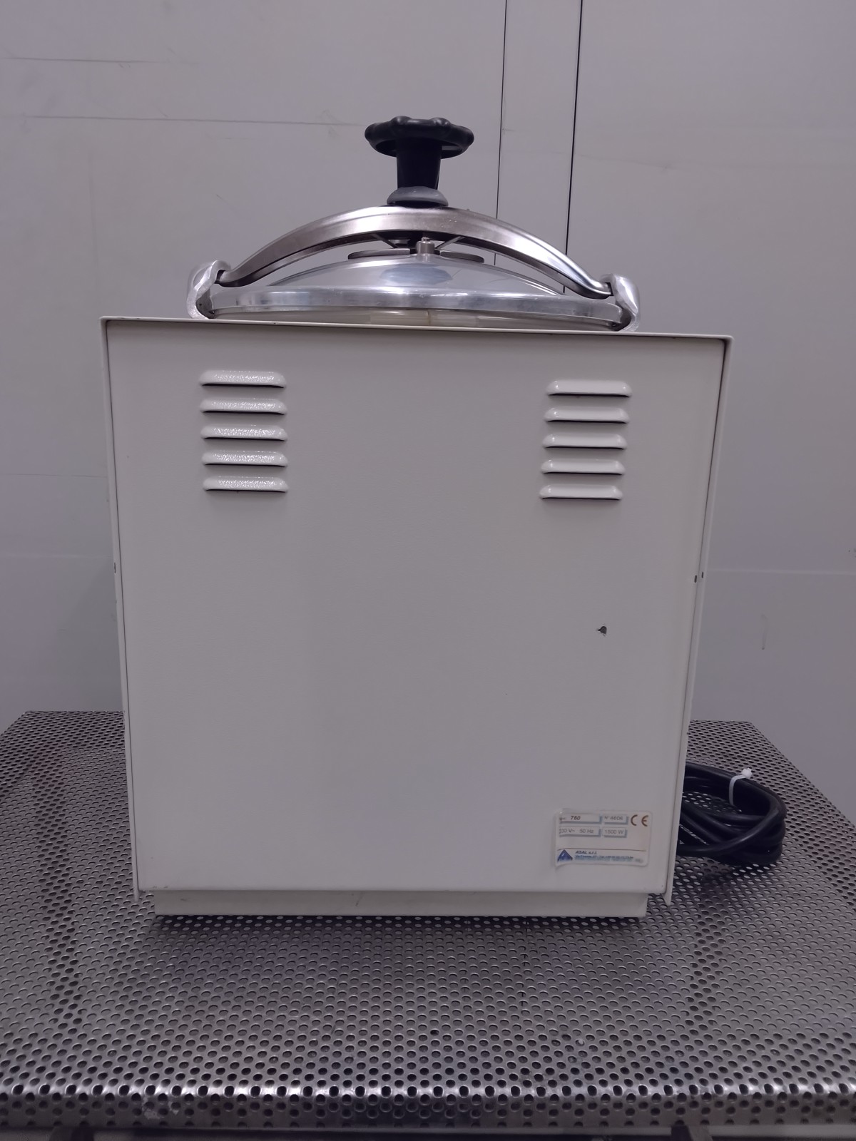 AUTOCLAVE DA BANCO DA 15 LT – ASAL (COD. LAB-AUT-6) in vendita - foto 7