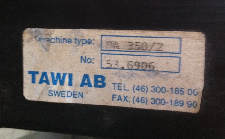 TURBOSOFFIANTE TAWI AB – MOD. SA 350/2 (TUR-1) in vendita - foto 6
