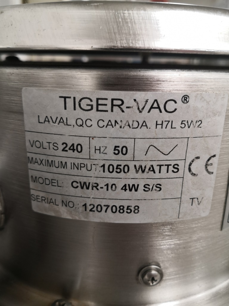 ASPIRATORE SECCO LIQUIDI – TIGER-VAC CWR-10 4W (ASP-42) in vendita - foto 7