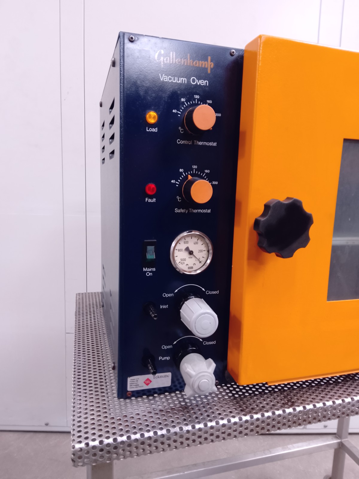 ESSICCATORE SOTTOVUOTO VACUUM OVEN (COD. LAB-FOR-34) in vendita - foto 7