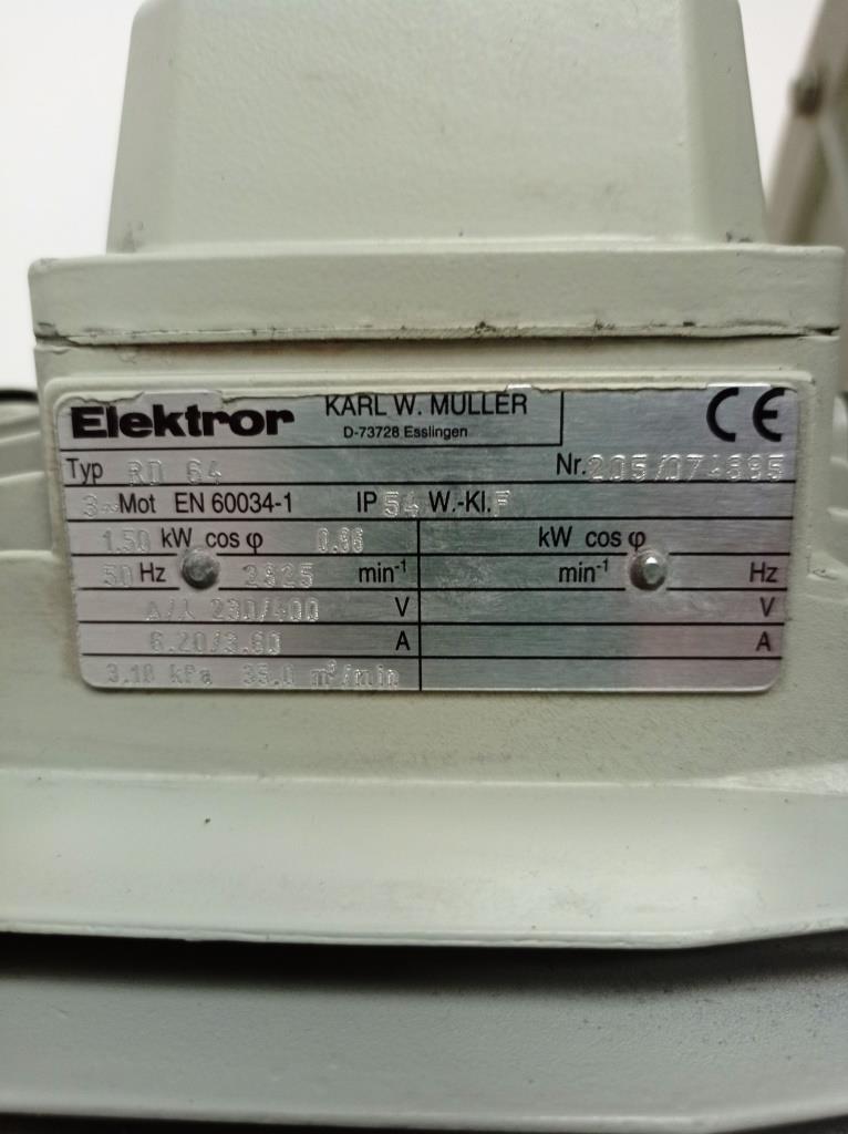 ASPIRATORE – ELEKTROR – MOD. RD 64 (COD. MF-PR-VEN-10) in vendita - foto 5