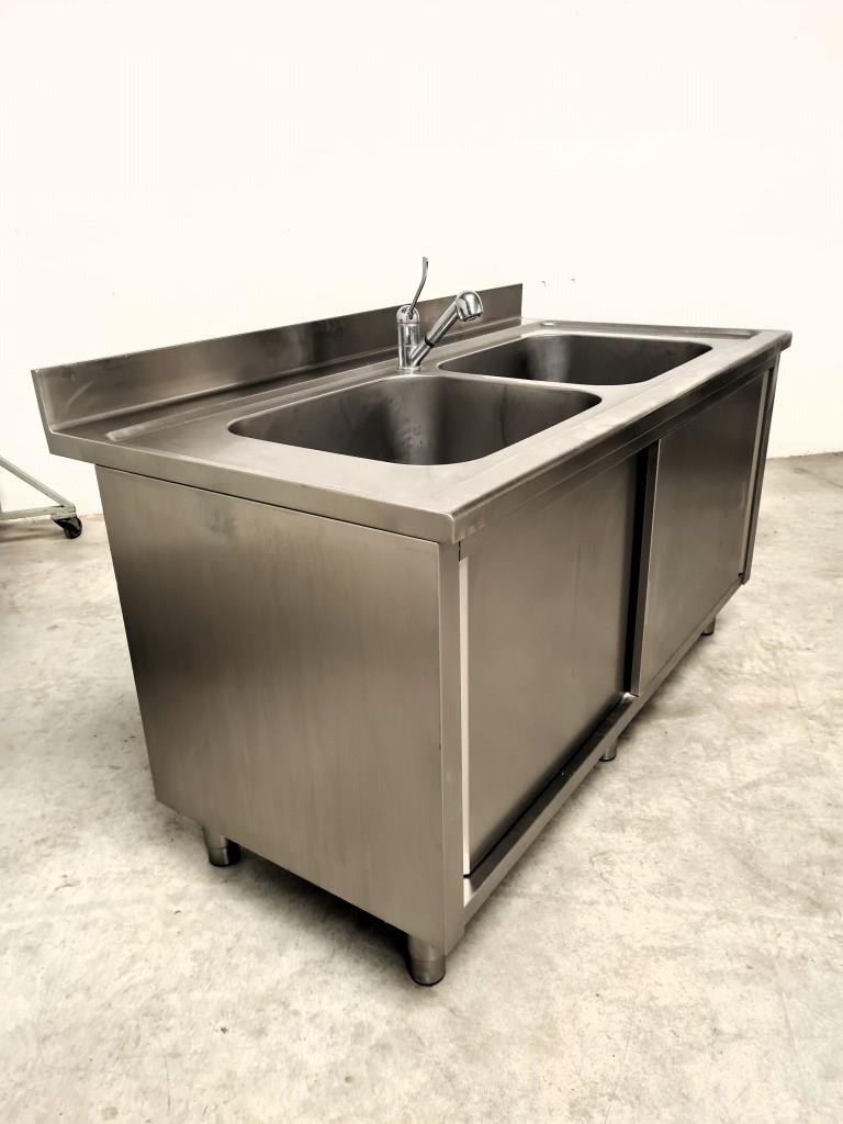 LAVELLO DA LABORATORIO IN ACCIAIO INOX(LAB-LAV-4) in vendita - foto 1