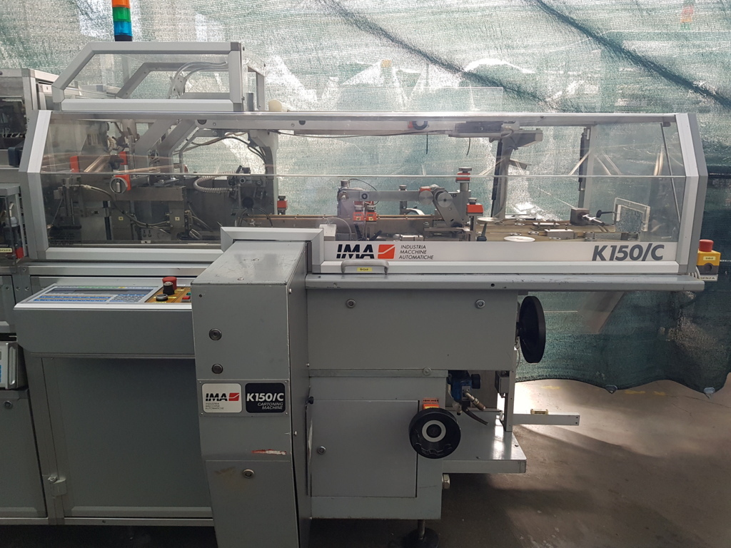 ASTUCCIATRICE ORIZZONTALE AUTOMATICA - IMA MOD. K150/C  in vendita - foto 10