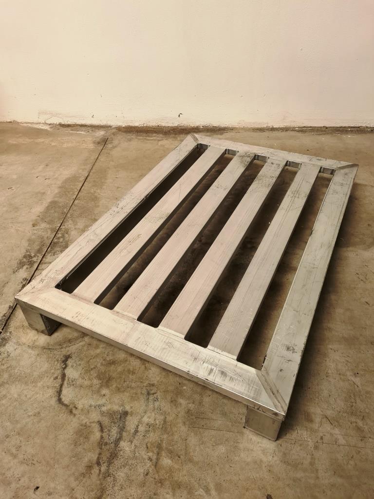 PALLET IN ALLUMINIO - BROKELMANN (COD. IND-PR-PED-6) in vendita - foto 3