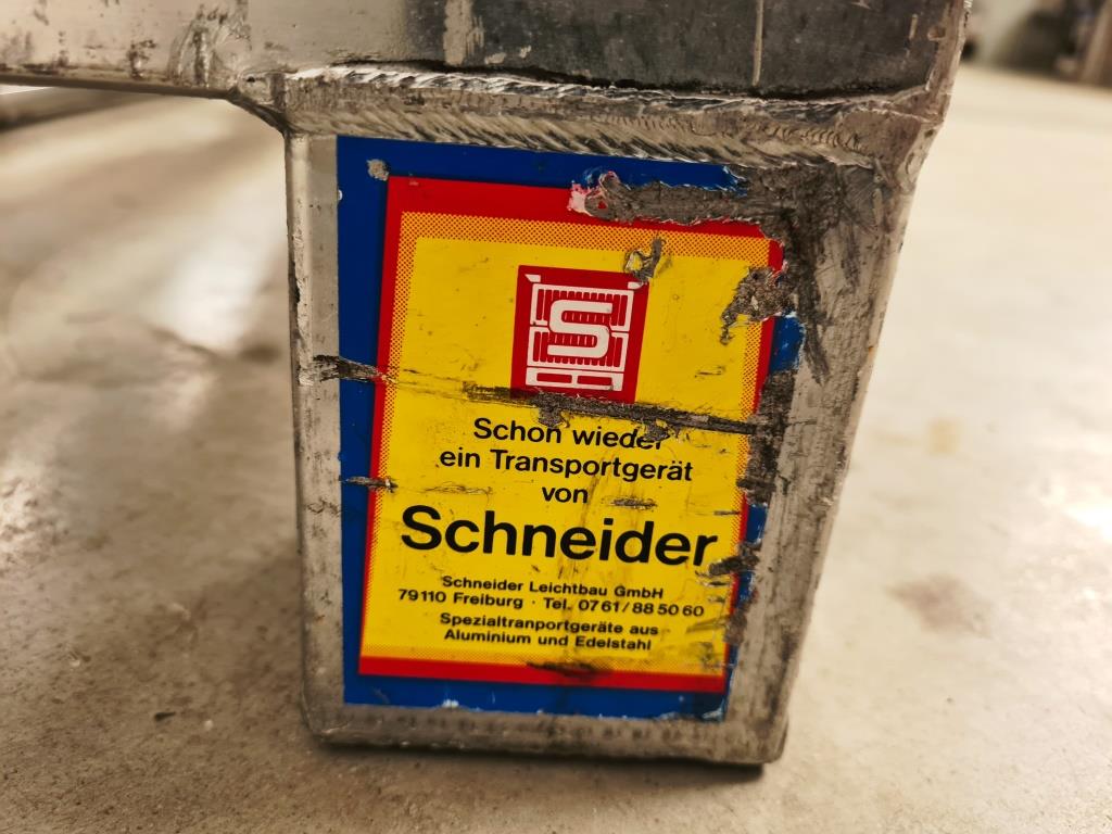 PALLET IN ALLUMINIO SCHNEIDER LKE (COD. IND-PR-PED-7) in vendita - foto 2