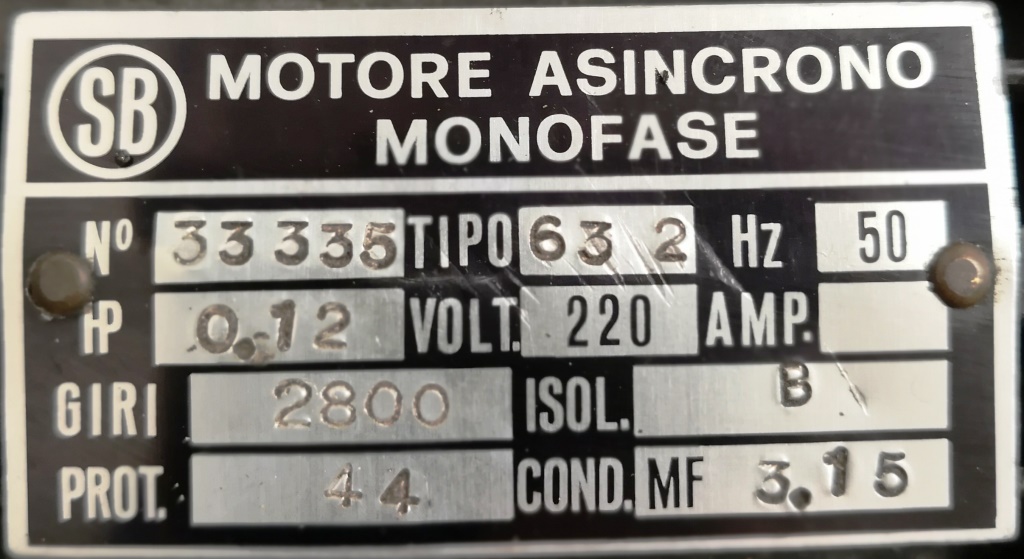MOTORE CC ECCITAZIONE SEP – D.SYSTEMS (COD. RIC-MOT-37) in vendita - foto 6