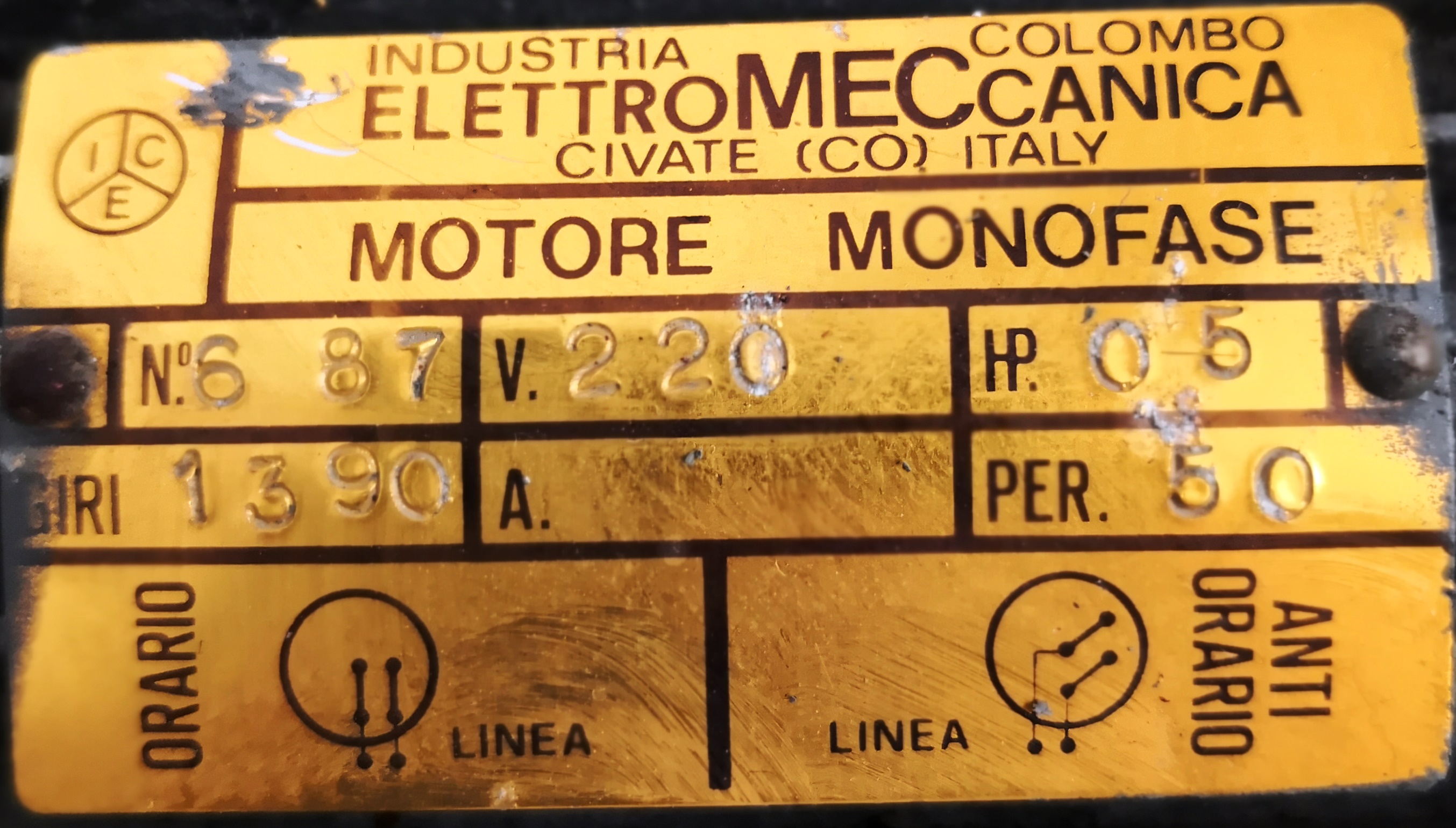 POMPA DA VUOTO – VACUUM PUMP (COD. MF-PR-POM-118) in vendita - foto 6