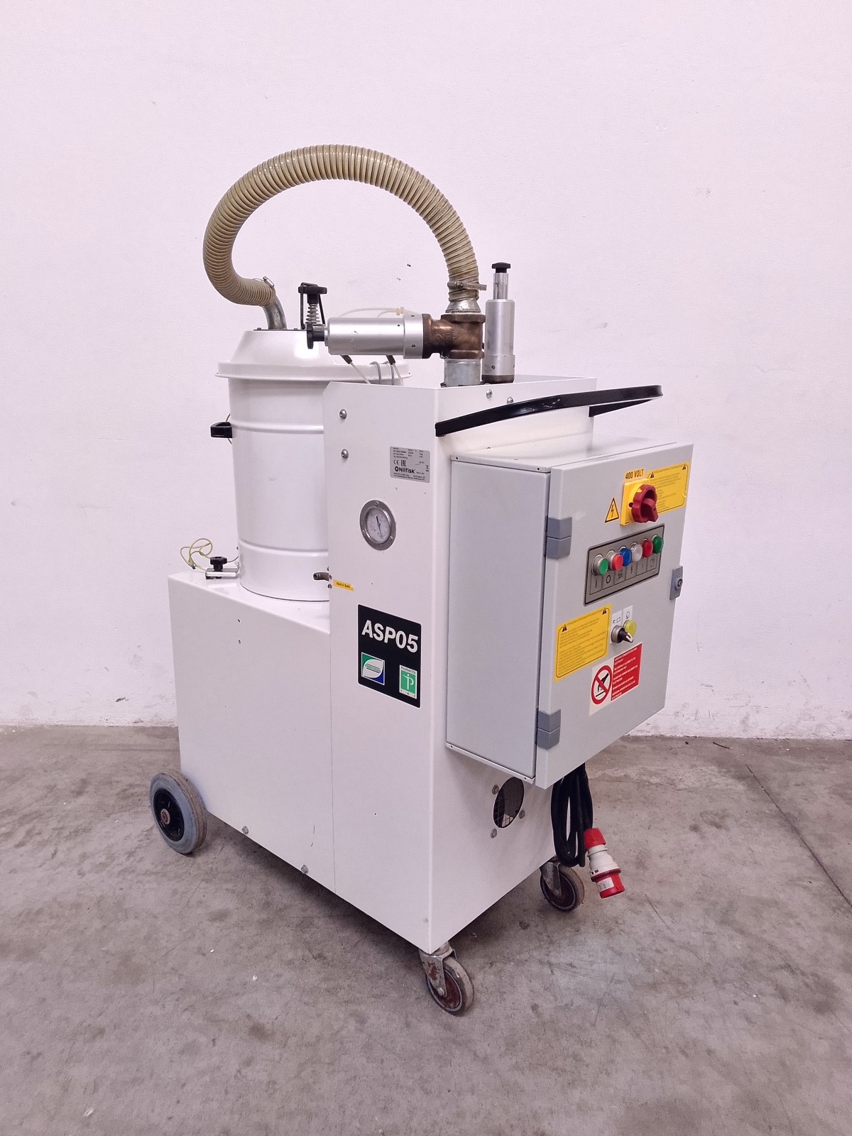 ASPIRATORE INDUSTRIALE POLVERI – NILFISK (MF-PR-ASP-75) in vendita - foto 3