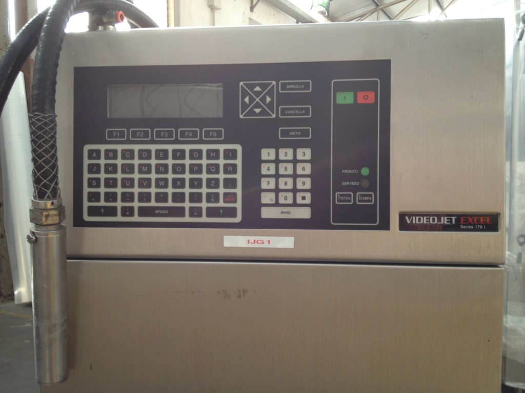STAMPANTE GETTO INk – VIDEOJET MOD. EXCEL 170I (STA-7) in vendita - foto 3